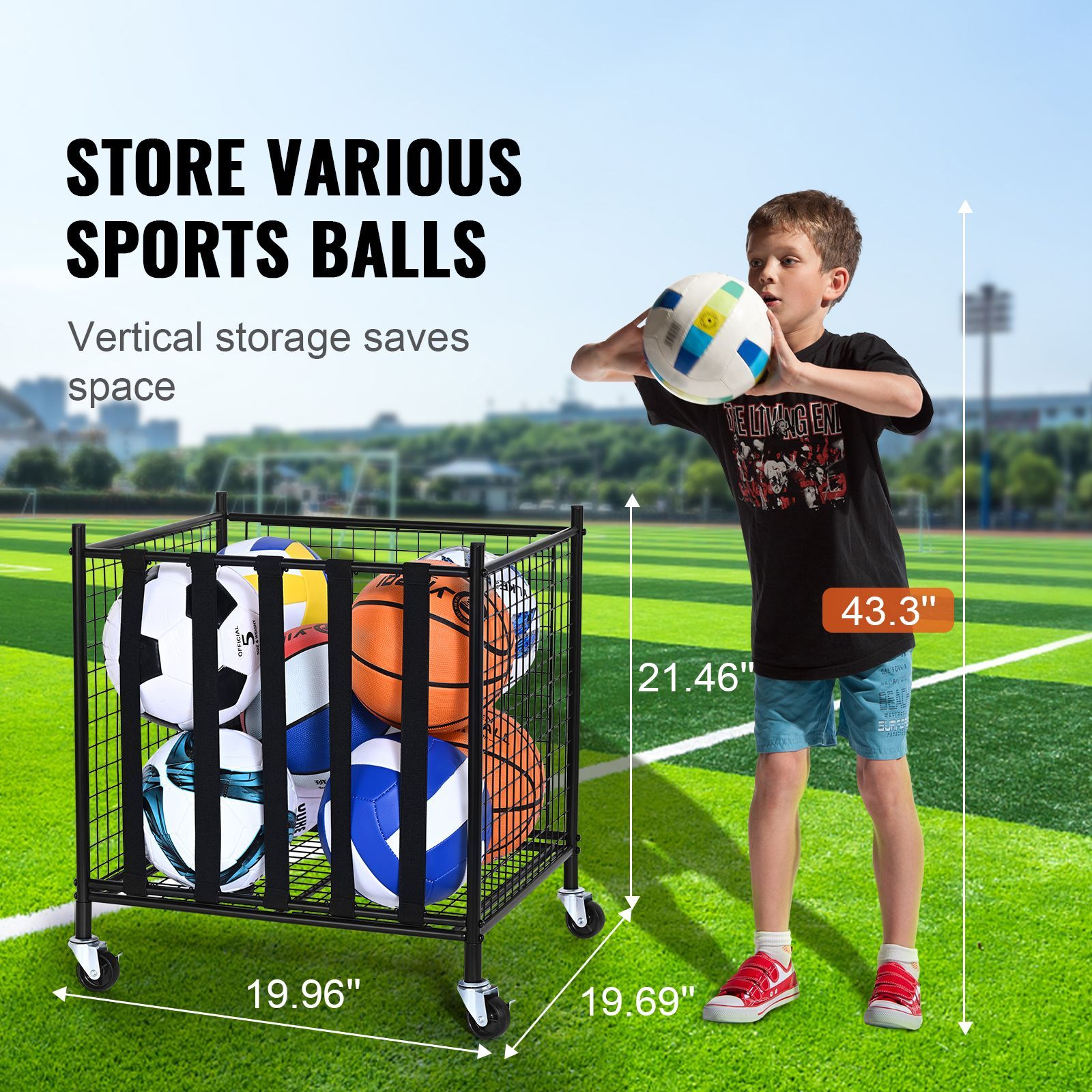 Rolling Sports Ball Storage Ca - đánh giá và giá Sports Equipment For Schools