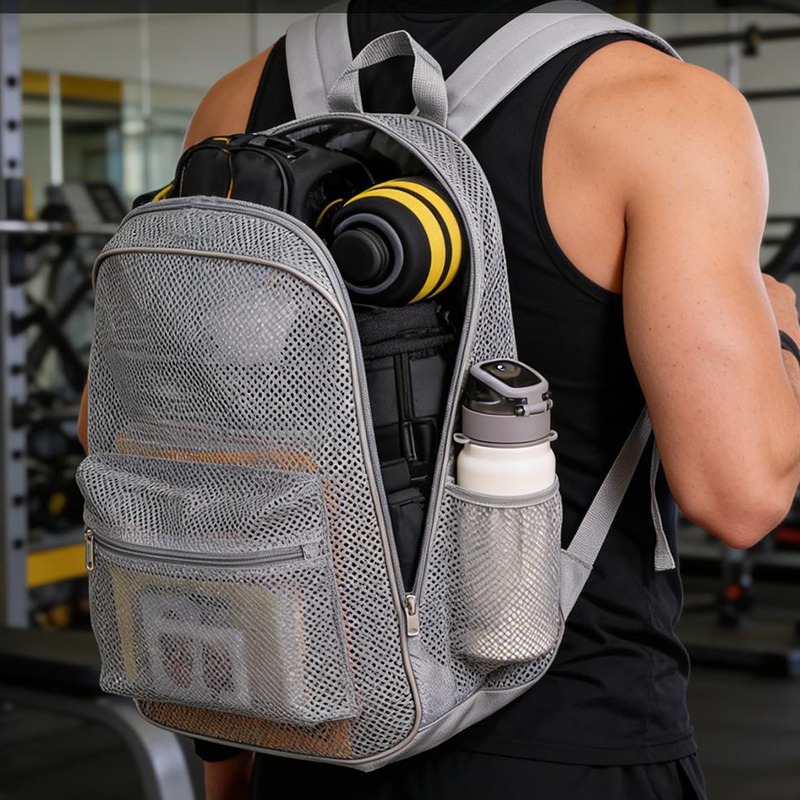 Breathable Mesh Backpack Light - đánh giá và giá Sports Equipment Bag