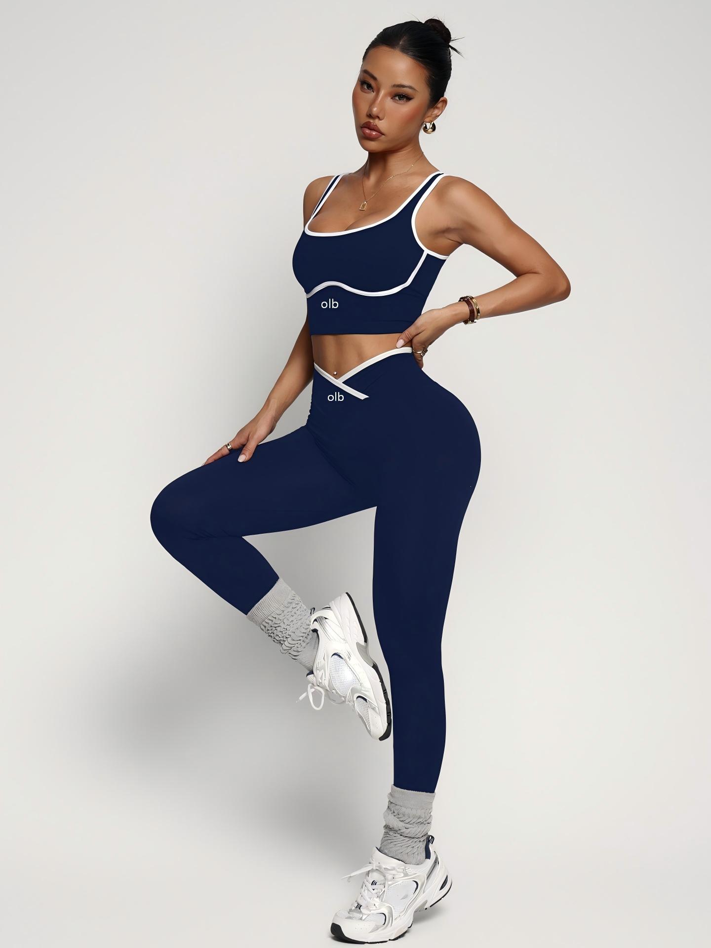 2-piece new sports bra vest pa - đánh giá và giá Sports Equipment Set