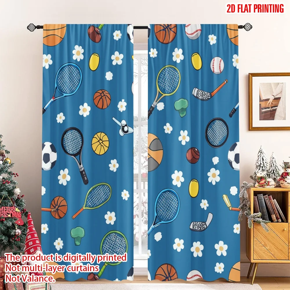 2pcs 2D flat printing Drapes S - đánh giá và giá Sports Equipment In French