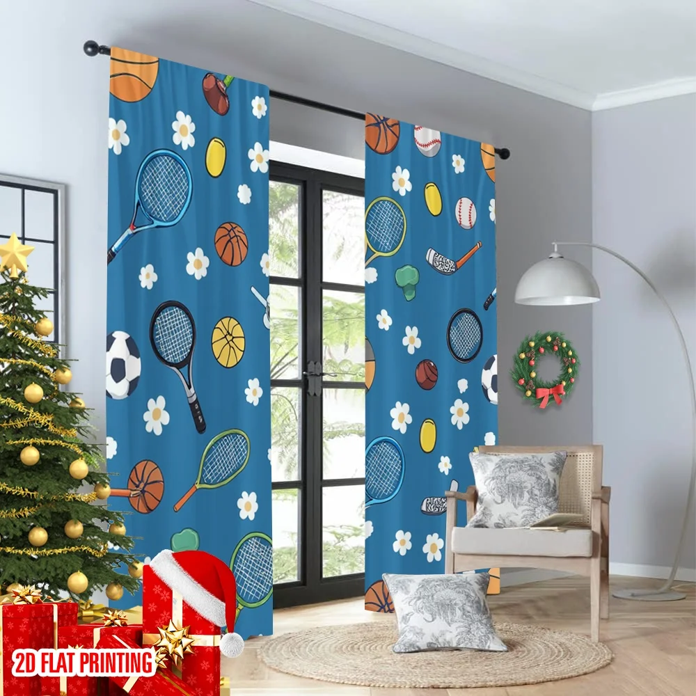 2pcs 2D flat printing Drapes S - đánh giá và giá Sports Equipment In French