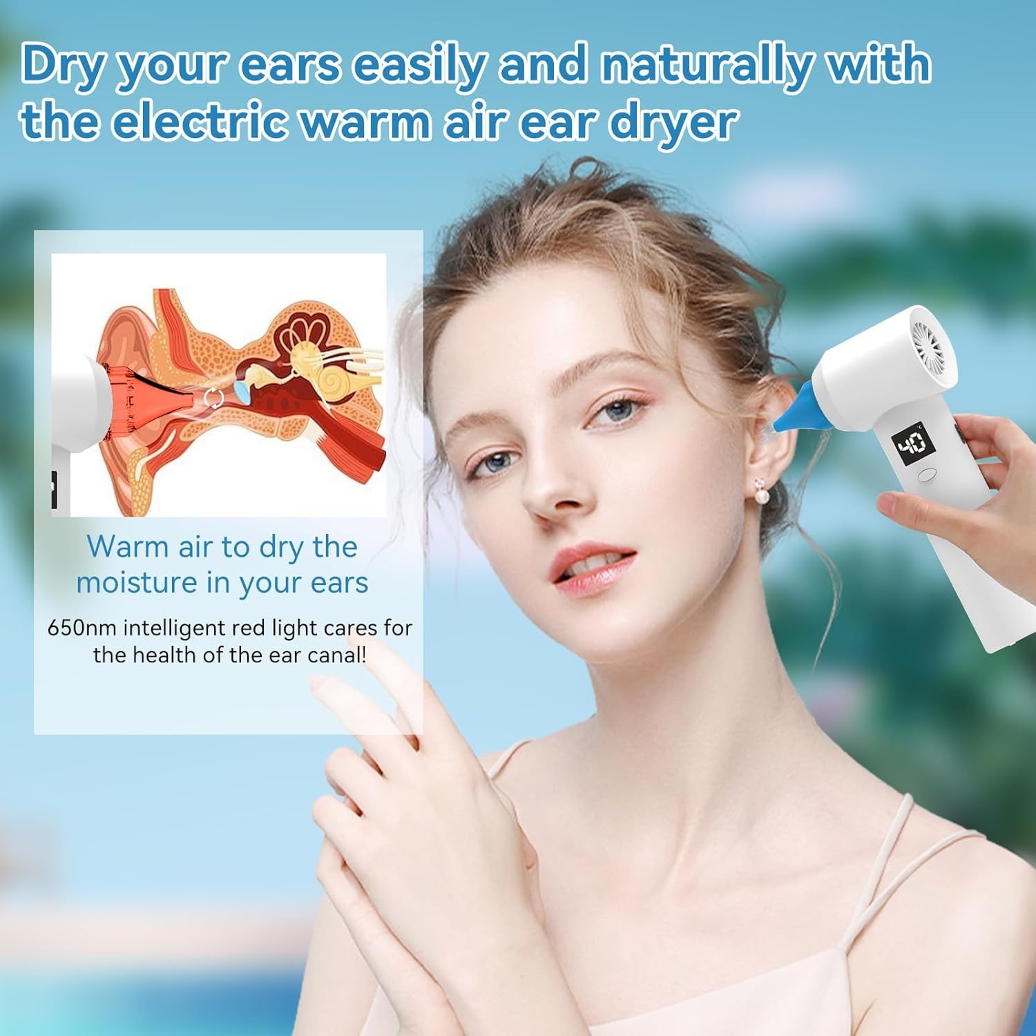 Ear Dryer Water Drying Aid 650 - đánh giá và giá Sports Equipment Dryer