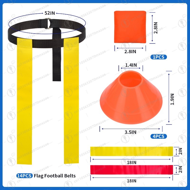 Flag Football Belts Set Americ - đánh giá và giá Sports Equipment Set