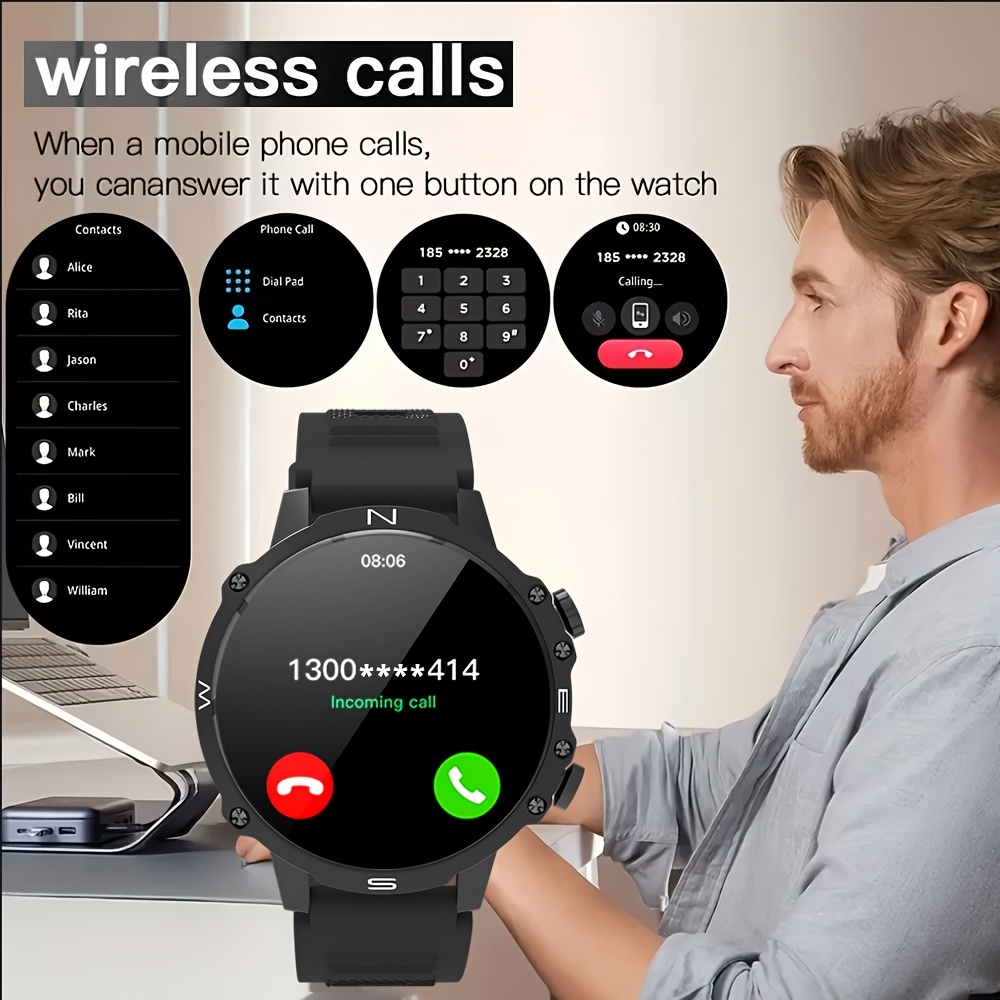 Men's Smartwatch, for iPhone a - đánh giá và giá Sports Equipment In French